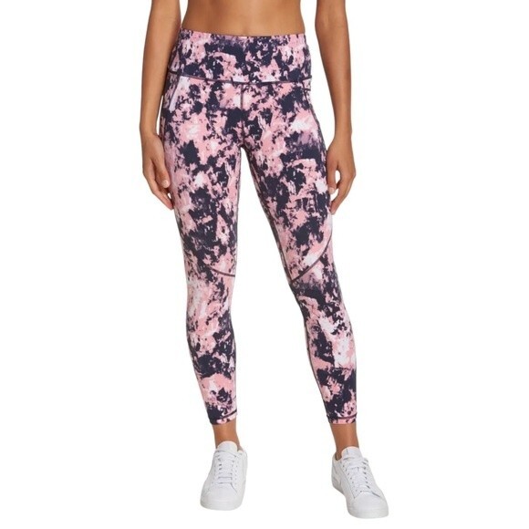 Sweaty Betty Pants - NWT Sweaty Betty Power Pocket Workout Legging Pink Purple Tie Dye Size Small NEW